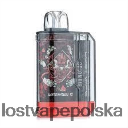Lost Vape Orion pasek jednorazowy | 7500 zaciągnięć | 18 ml | 50 mg limitowana edycja lodów arbuzowych J4L2R85 Lost Vape Wholesale