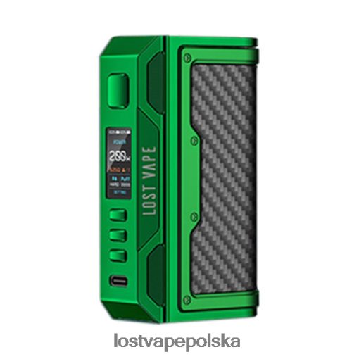 Lost Vape Thelema quest 200w mod zielony/włókno węglowe J4L2R184 Lost Vape Flavors Polska